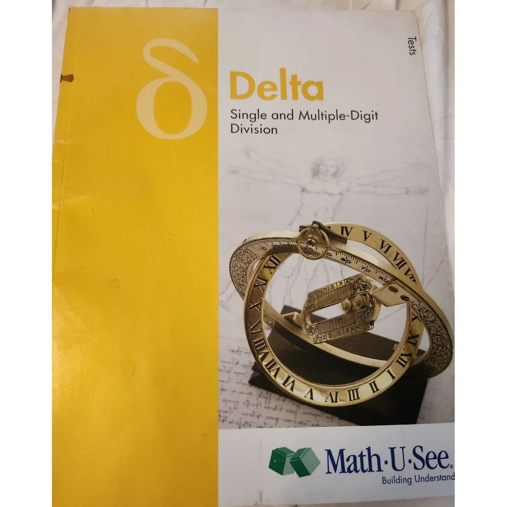 DELTA Teacher Manual‎ and Test Booklet - FOCUS: DIVISION By Steven Demme